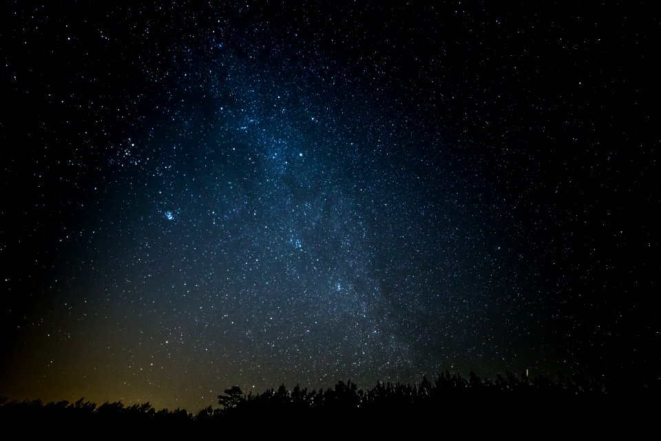 Milky Way over Georgia