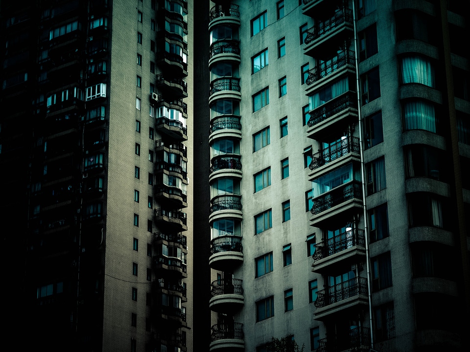 Apartments landscape city