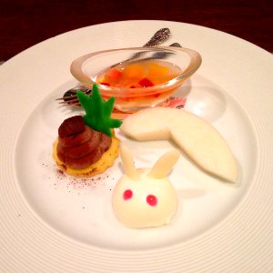 HakoneRyokanDinnerDessertCourse