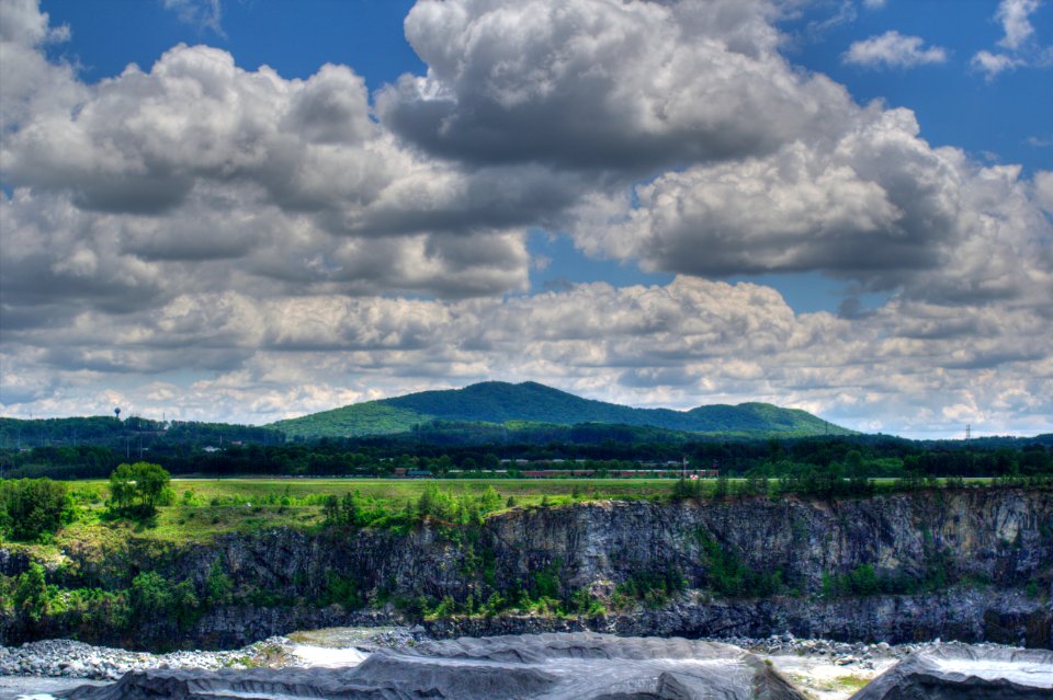 Kennesaw Mountain and Quarry in HDR