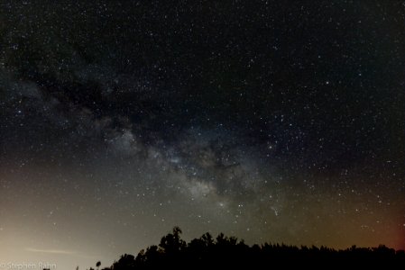 Milky Way over Georgia