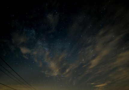 And then the clouds showed up.