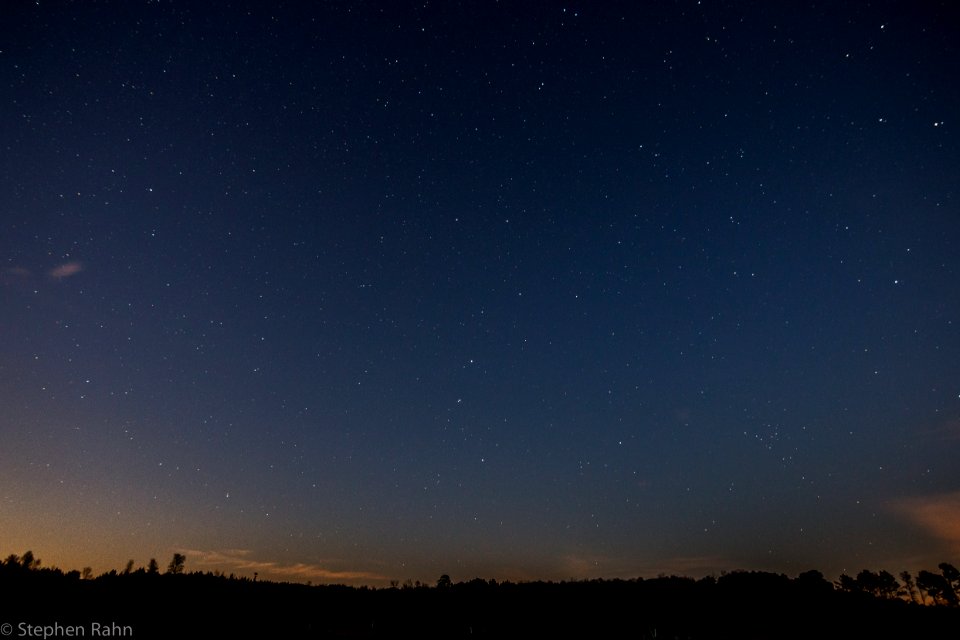 Big Dipper taking center stage.