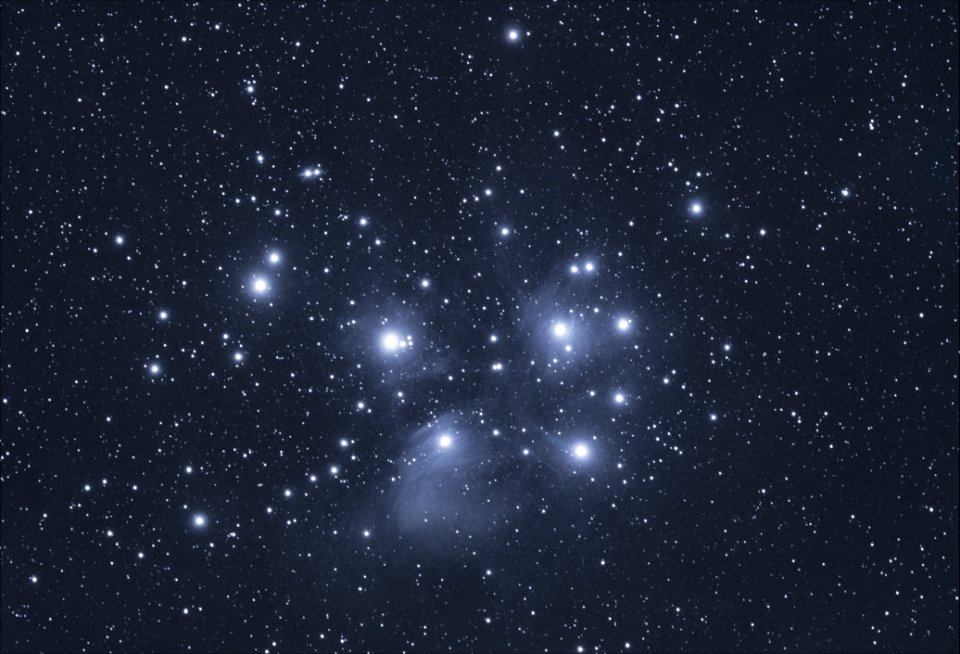 Pleiades Cluster on 12-11-18