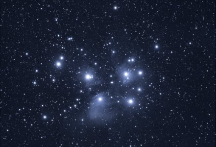 Pleiades Cluster on 12-11-18 photo