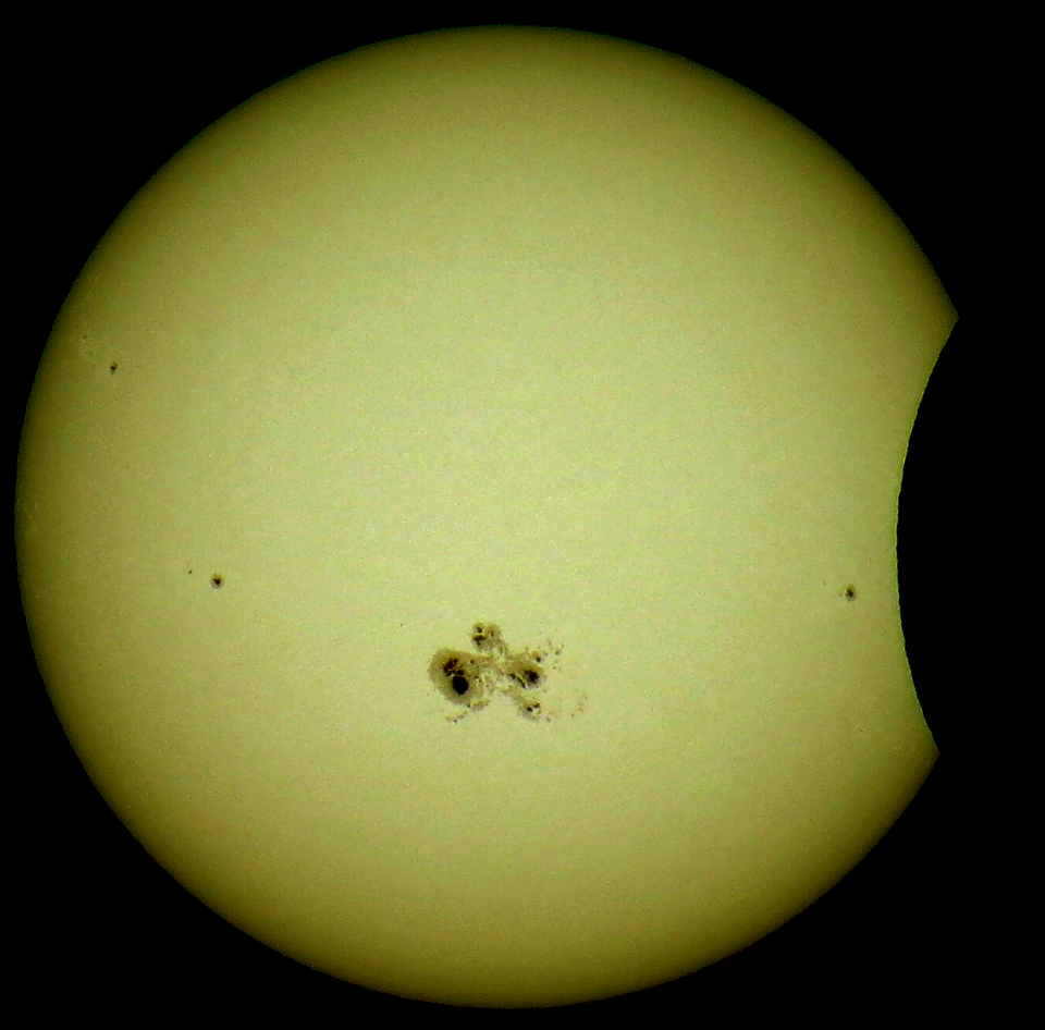 Partial solar eclipse