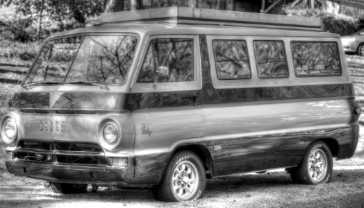 Classic Dodge - Monochrome