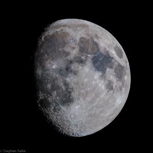 Waxing Gibbous Moon on 6-27-15 photo