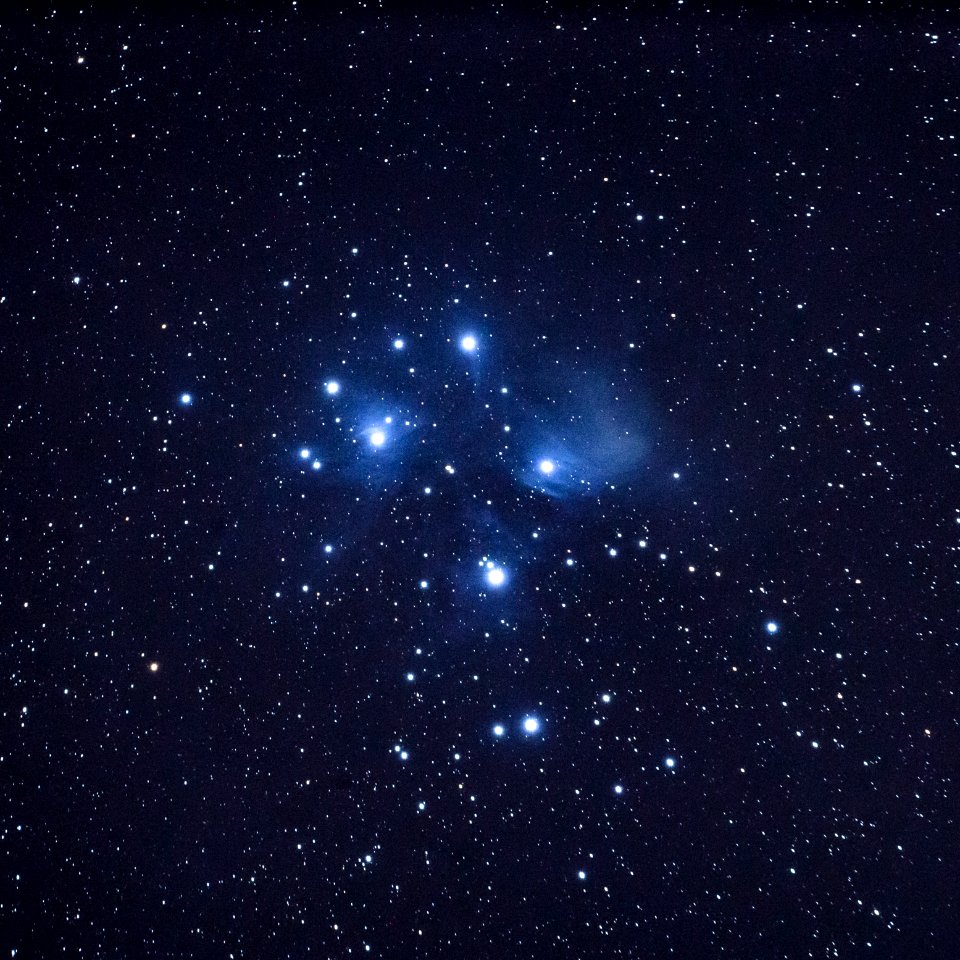 M45 - The Pleiades Cluster