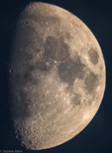 Waxing Gibbous - 68% Full photo