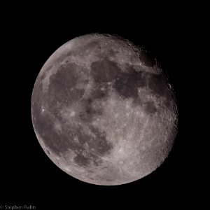 The moving Moon went up the sky. And nowhere did abide; Softly she was going up, And a star or two beside. - Samuel Taylor Coleridge