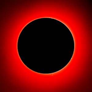 Hydrogen-Alpha Sun on 7-2-17