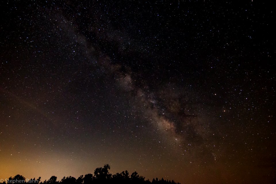 Milky Way over Georgia