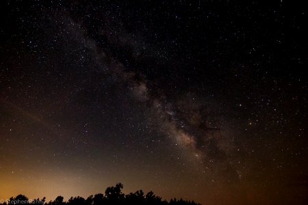 Milky Way over Georgia