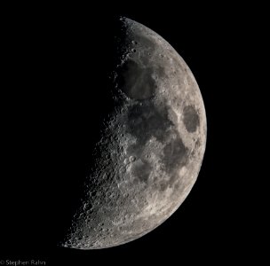 Waxing Crescent - 45% Illuminated