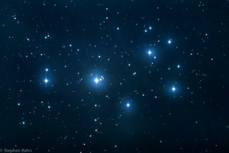 Pleiades Cluster with Hyperstar photo