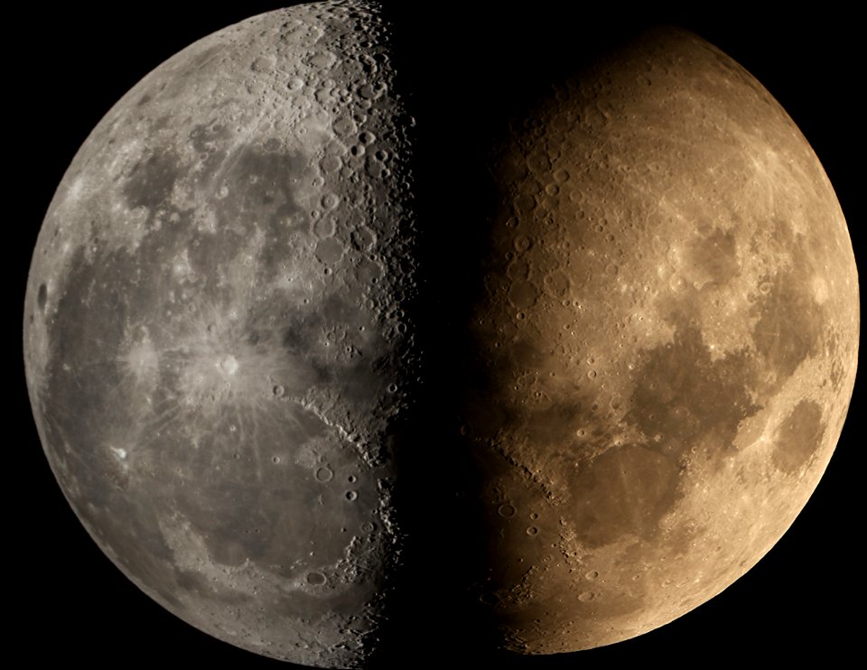 Gibbous Collage from September of 2013