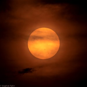 Cloudy Sun on July 9th, 2014