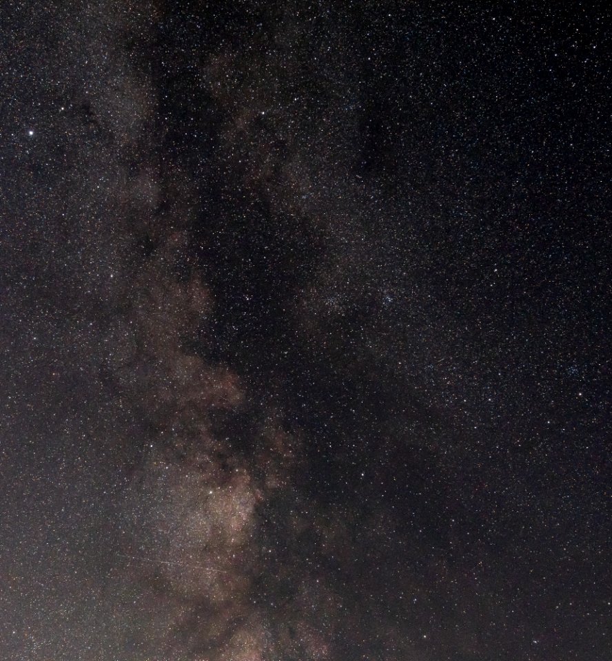 Milky Way over Central Georgia