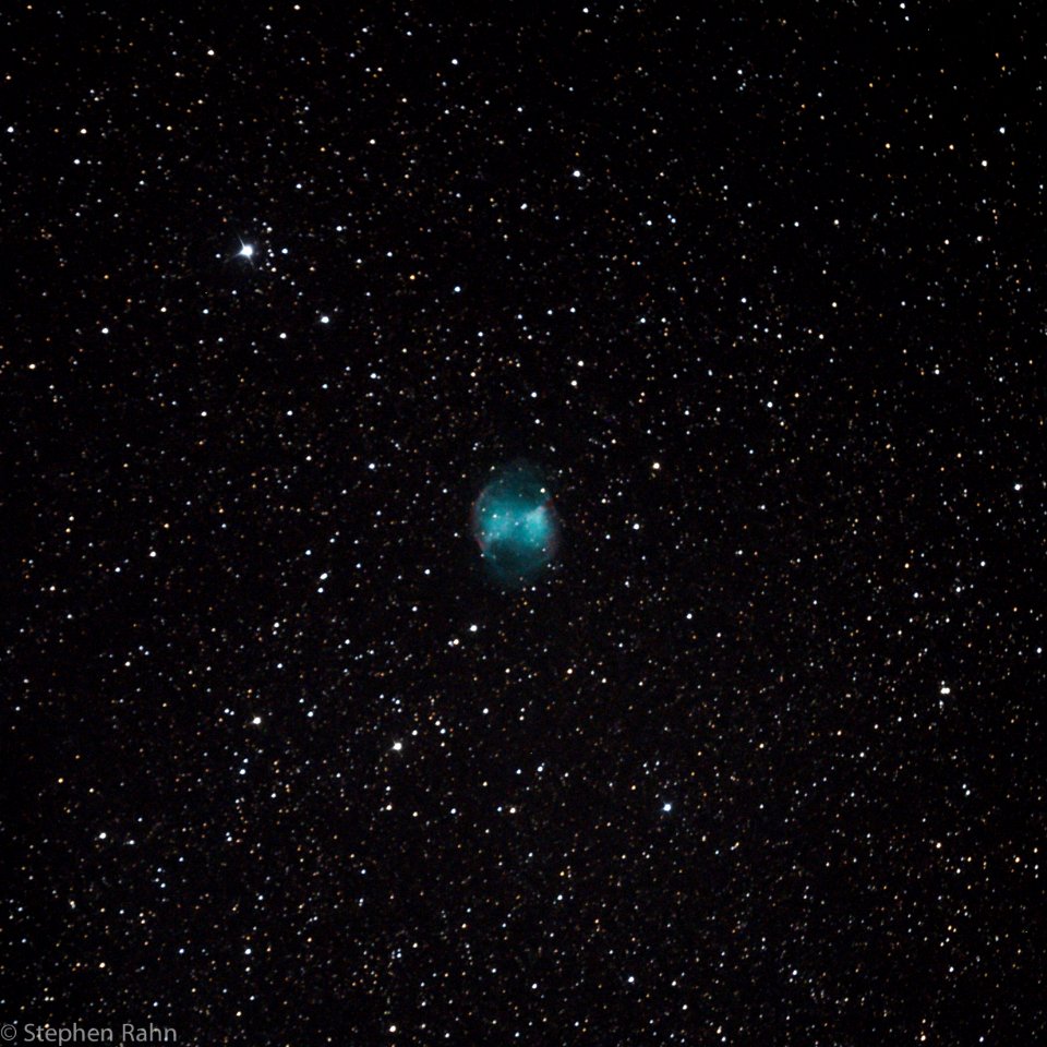 Messier 27 - The Dumbbell or Apple Core Nebula