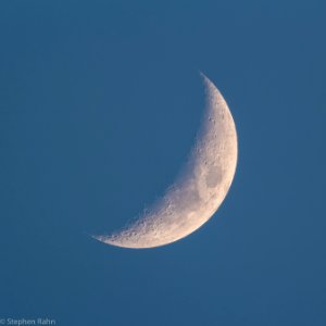 Waxing Crescent - 27% Illuminated