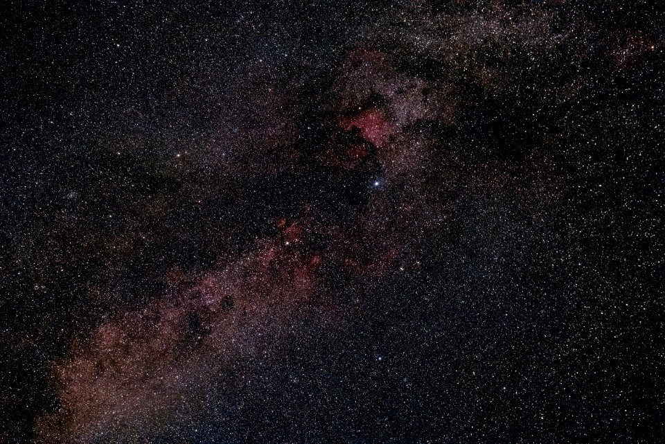 Cygnus Region of the Milky Way