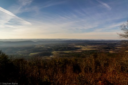 View from John's Mountain - Lafayette, Georgia