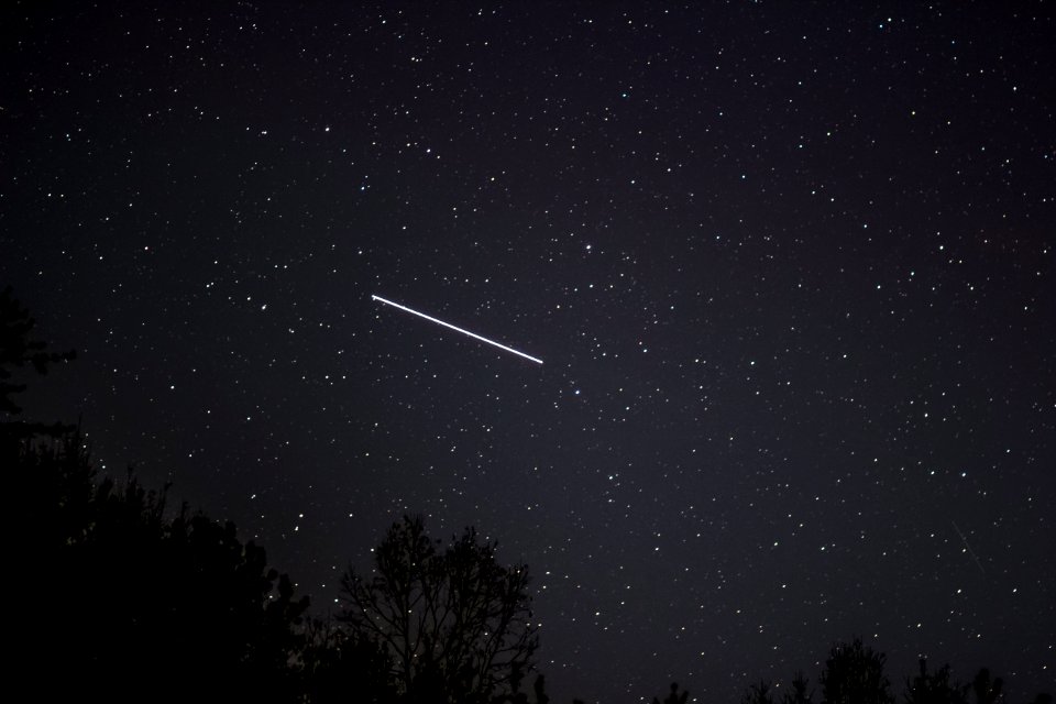 International Space Station Flyover