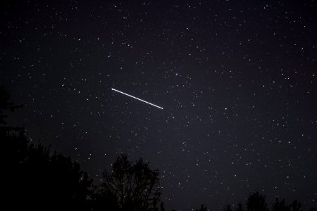 International Space Station Flyover