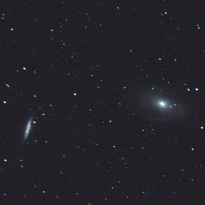 M81 and M82 Detail photo