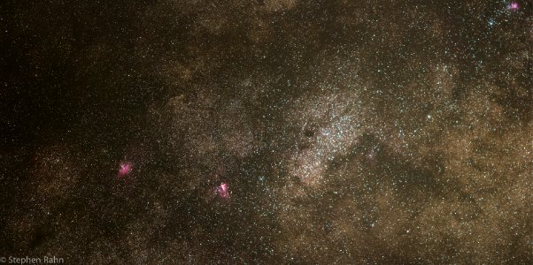 Two shot Milky Way Panorama
