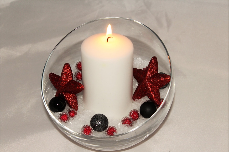 Candle decoration star