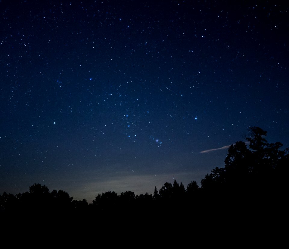 Orion over the Deerlick Astronomy Village