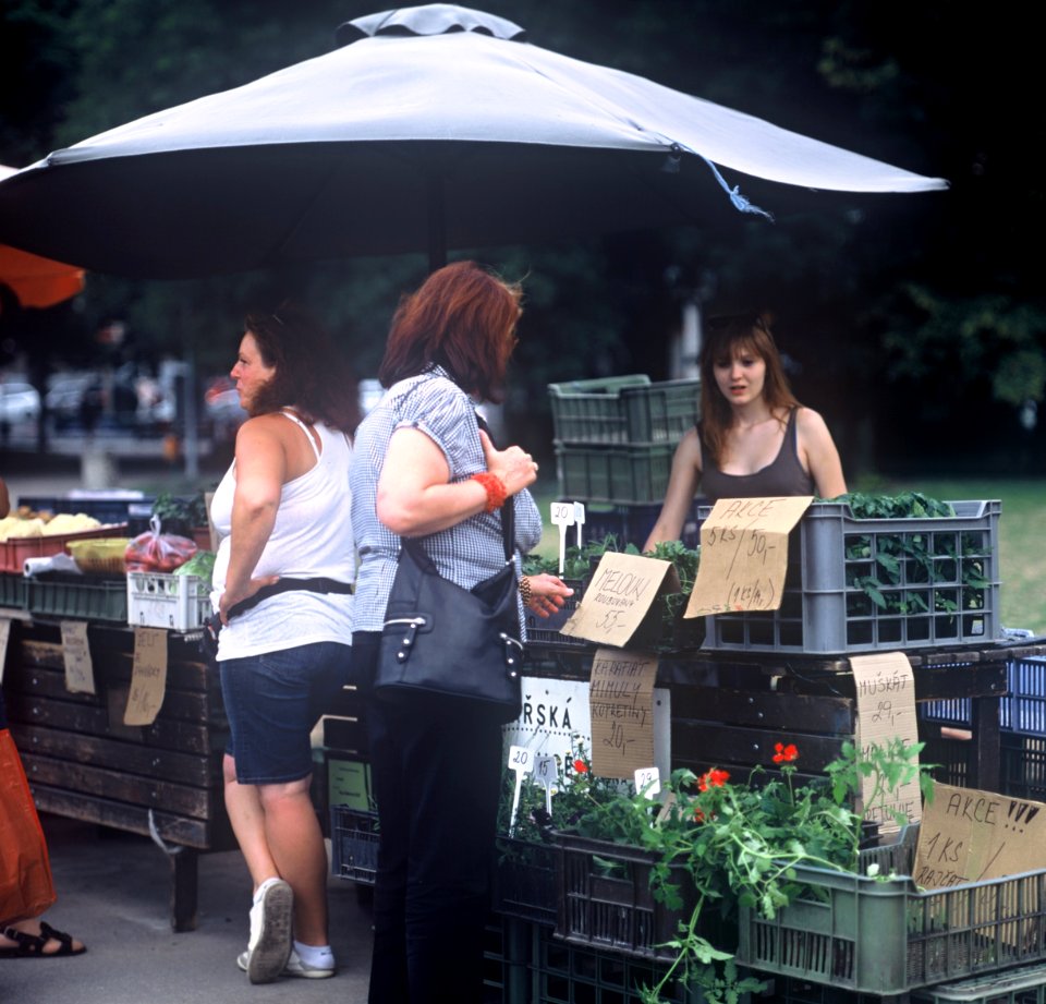 Pentacon Six + MC Biometar 2,8/120 - At Vegetable Market 2