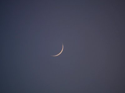 4% Waxing Crescent