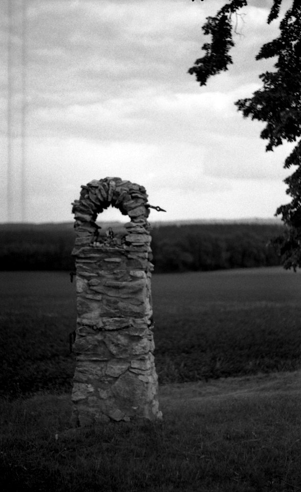 Praktica BC1 - Archaic Looking Structure (Built by local man ca. 20 years ago)
