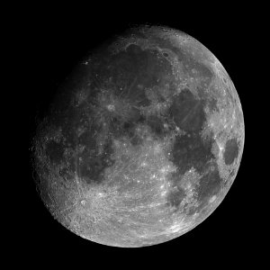Waxing Gibbous Moon on 1-7-20 photo