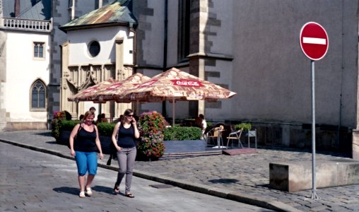 Vega II - Café next to the St. Jacob's Church