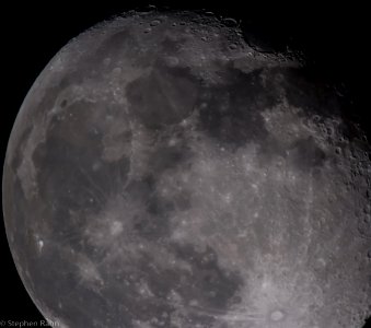 Partial Lunar Mosaic photo