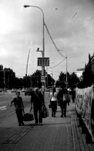 Siluet Elektro - Drobného Street Scene