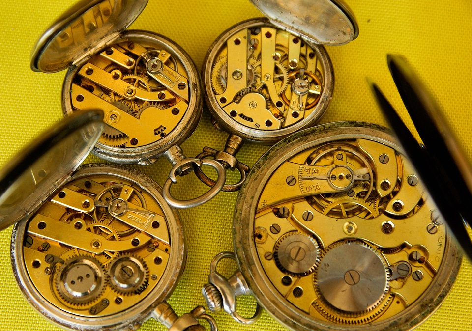 Antique watches watch gear