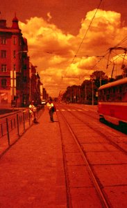 Vilia - Redscale - Lidická Street 1 photo