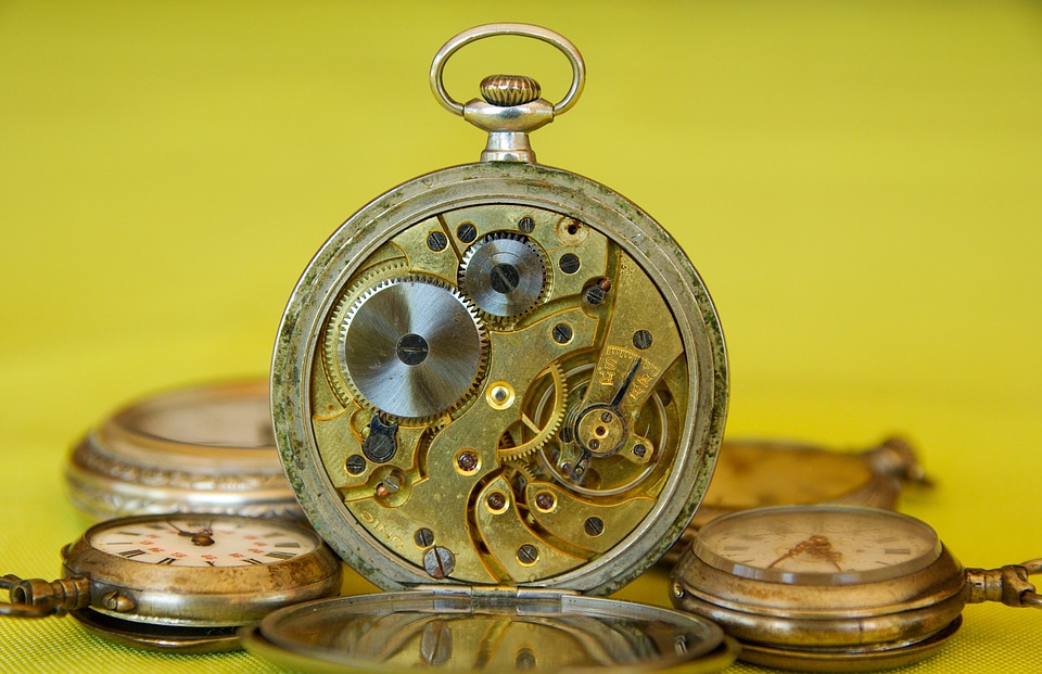 Antique watches watch gear