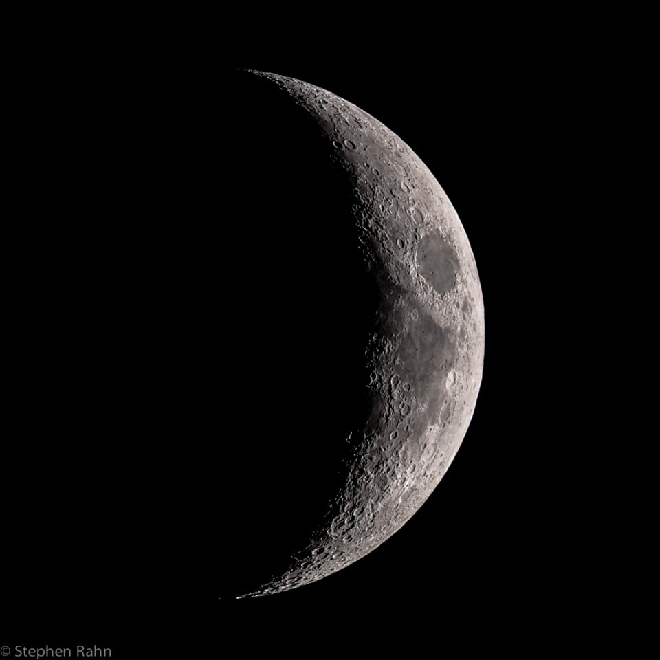Waxing Crescent Moon on 7-20-15