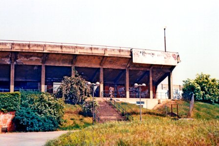 Praktica MTL 5 + Helios 44-2 2/58 - Abandoned Soccer Stadium in Brno 2 photo
