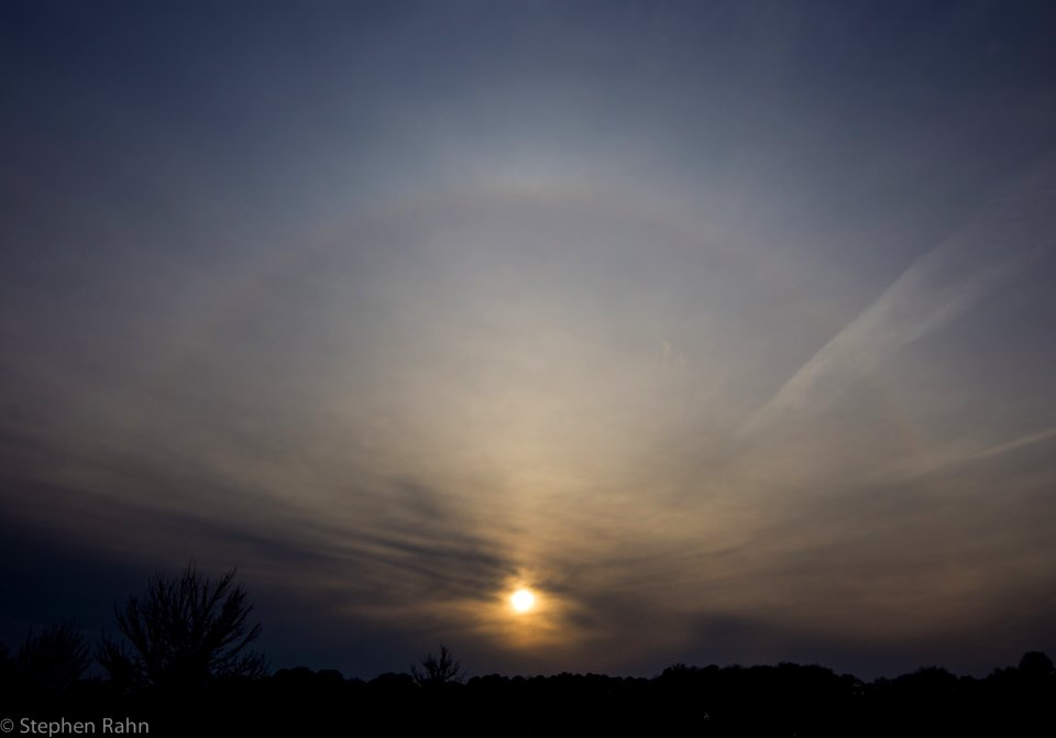 Late Afternoon Halo