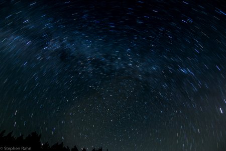 Star Trails over Georgia