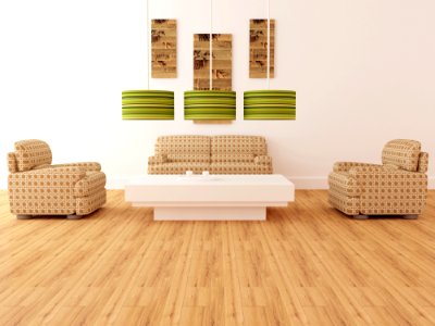 Design interior of elegance modern living room photo