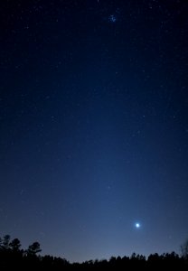 Zodiacal Light over Georgia