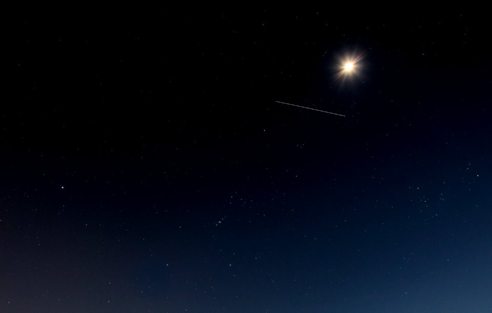 ISS over Macon, Georgia on 4-10-19